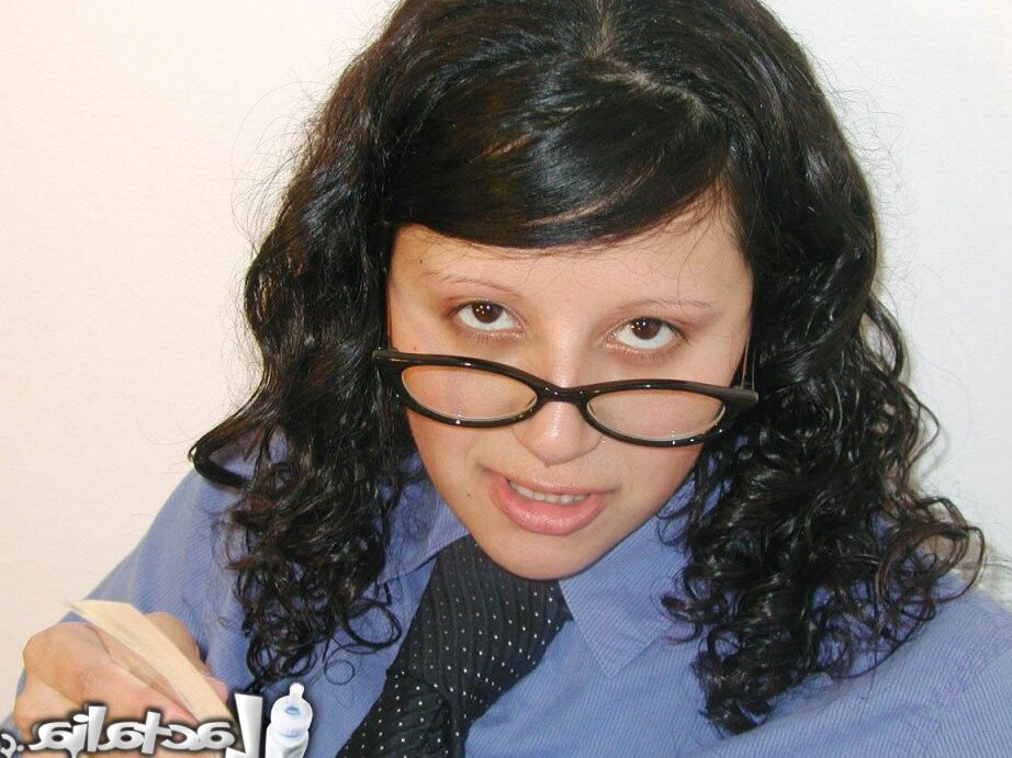 15P Pregnant latina gets horny while reading