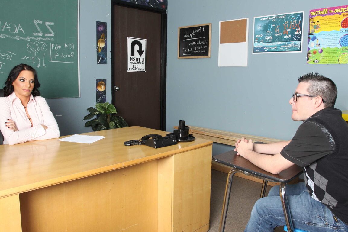 21P Buxom Brazilian teacher Juelz Ventura has steamy intercourse in the classroom