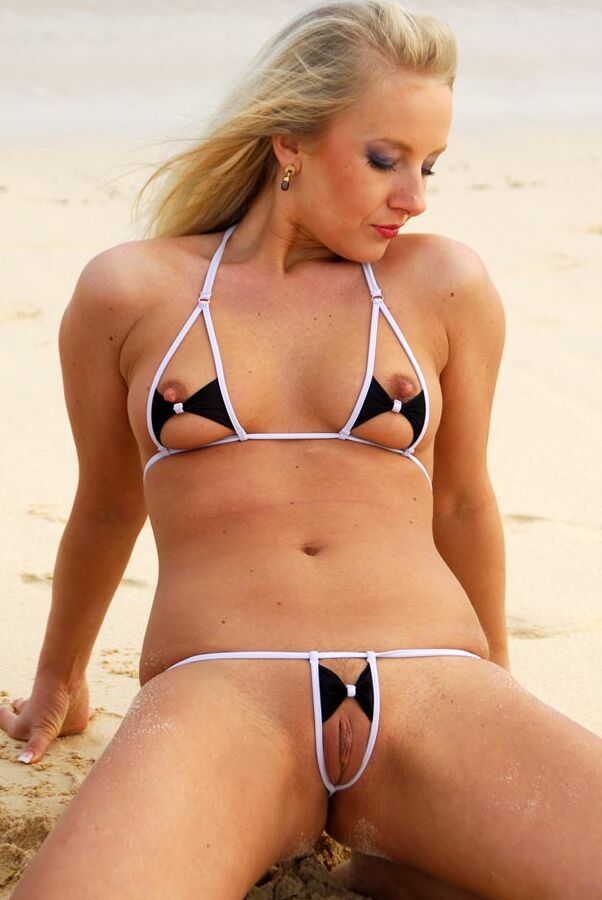 16P Bikini Placer Al Aire Libre Bikini Playa