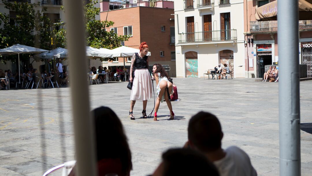 20P Public Disgrace Juan Lucho, Melody Petite, Silvia Rubi, Steve Holmes