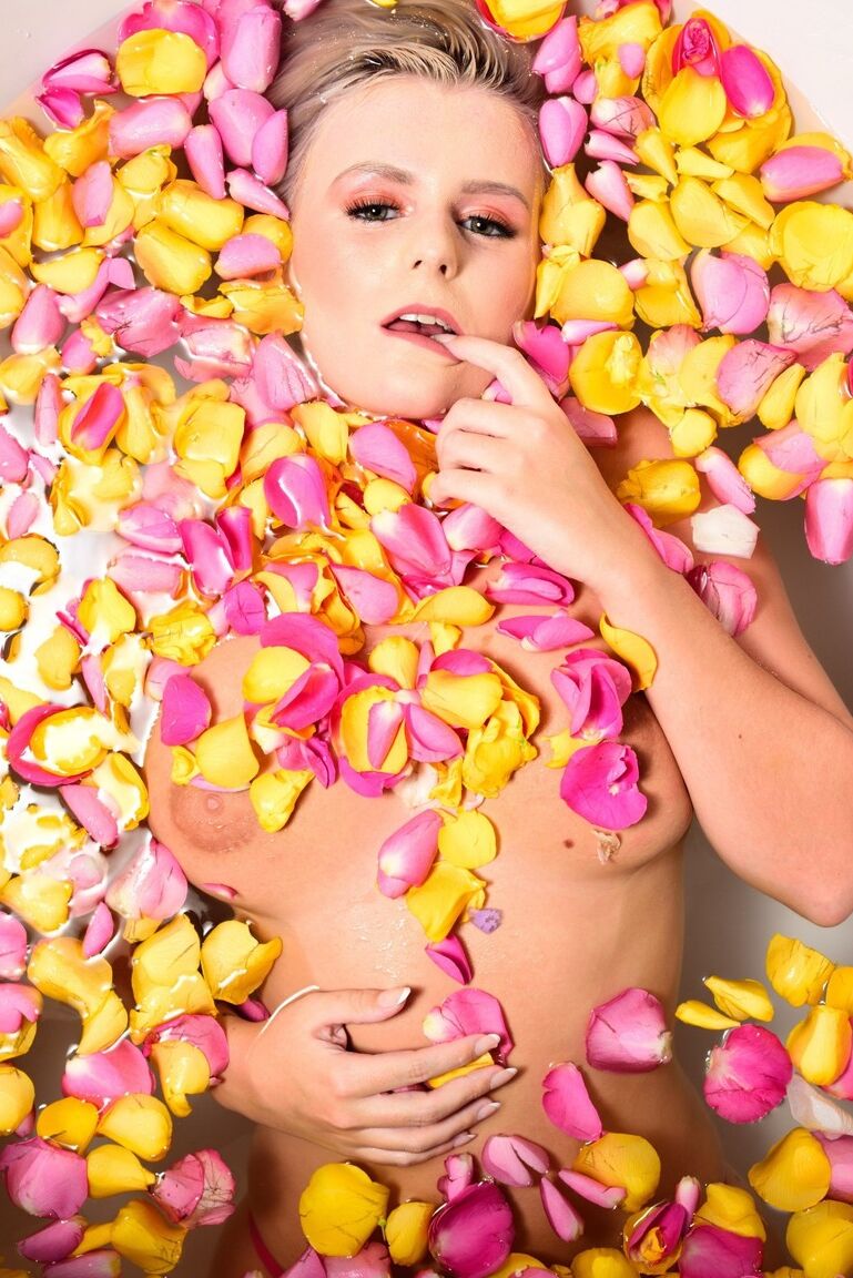 12P The FULL set from my 2018 calendar shoot of the famous petal love shot The
