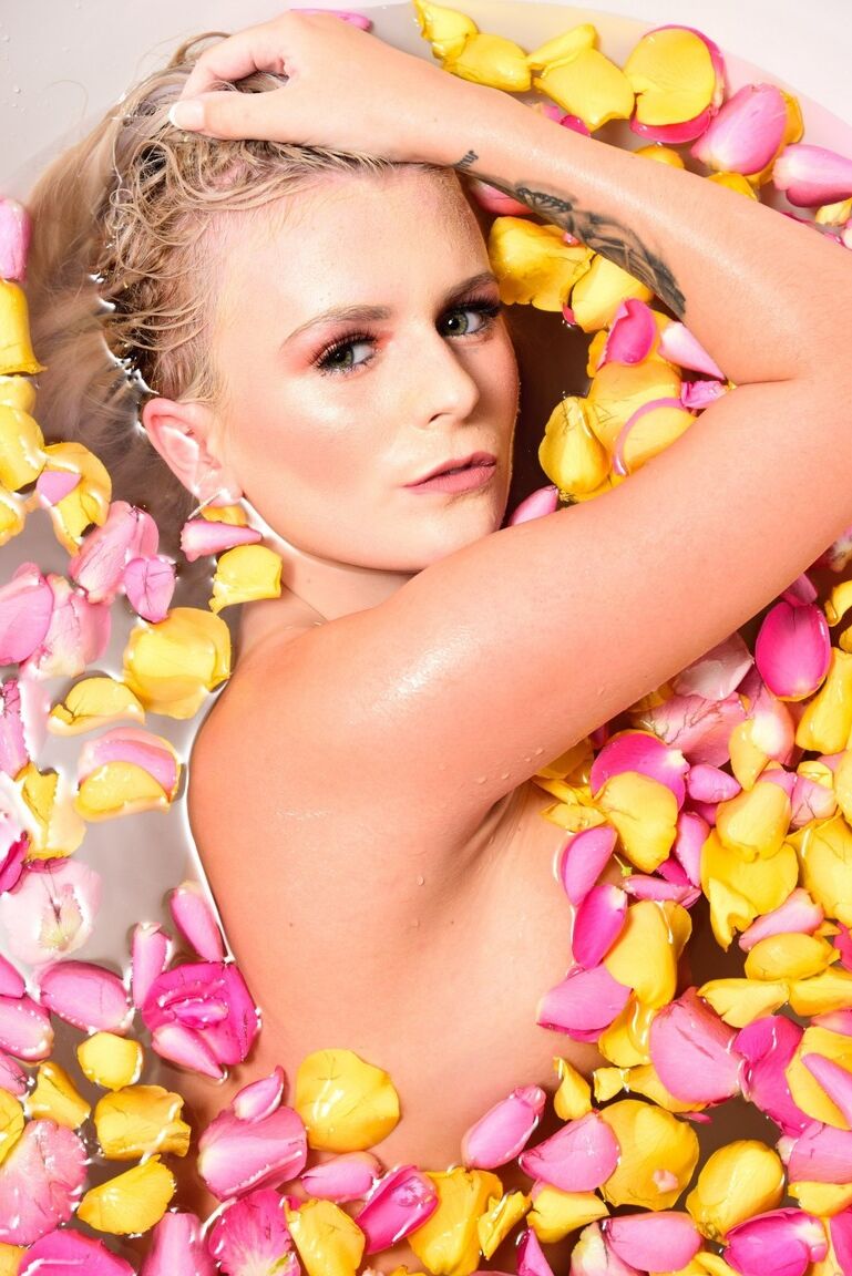 12P The FULL set from my 2018 calendar shoot of the famous petal love shot The