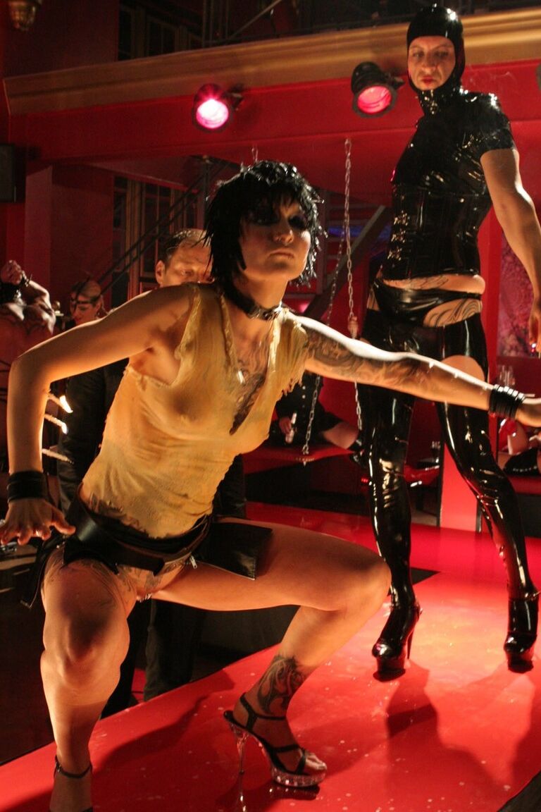 17P Fetish sluts and their masters embark group fuck during party in private club