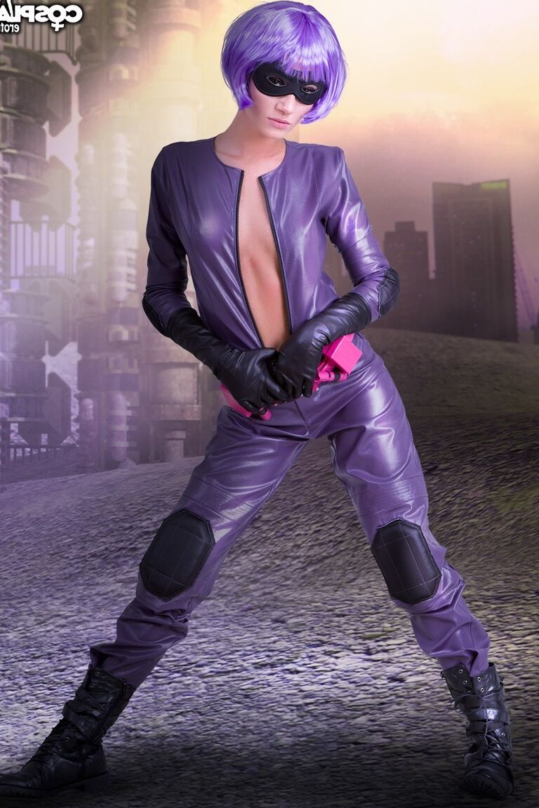 12P Cosplay Erotica Hit Girl Kick Ass cosplay nu