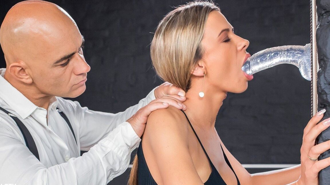 13P Étalon bien membré offrant à l'escorte roumaine Shalina Devine une baise anale brutale