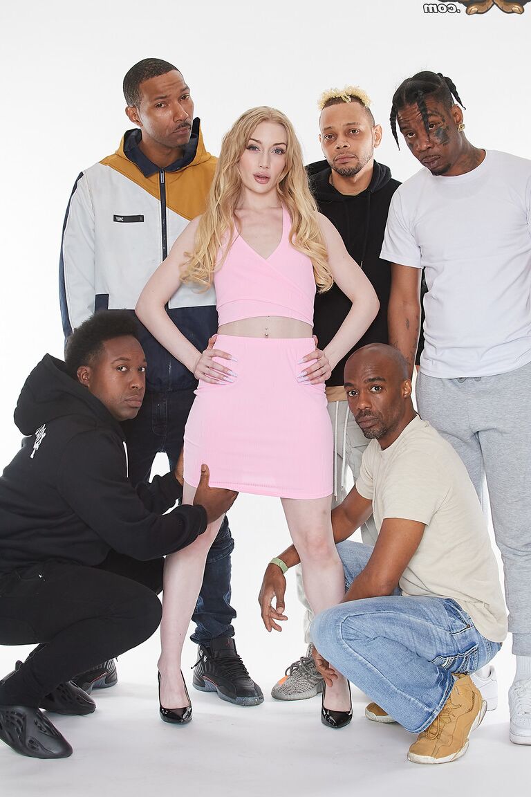 21P Noirs sur blondes Emma Starletto, Chris Cock, Donny Sins, Jack Blaque, Scotty P, Slim Poke