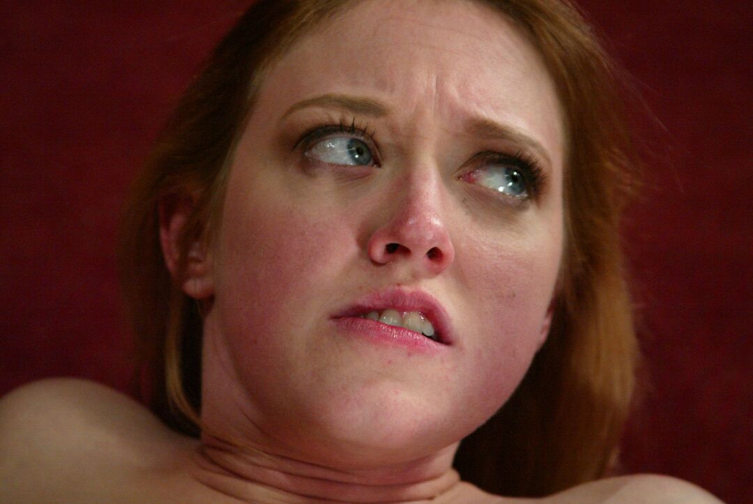 21P Busty MILF Dee Williams gags on a ball while being tortured by Chanta-Rose