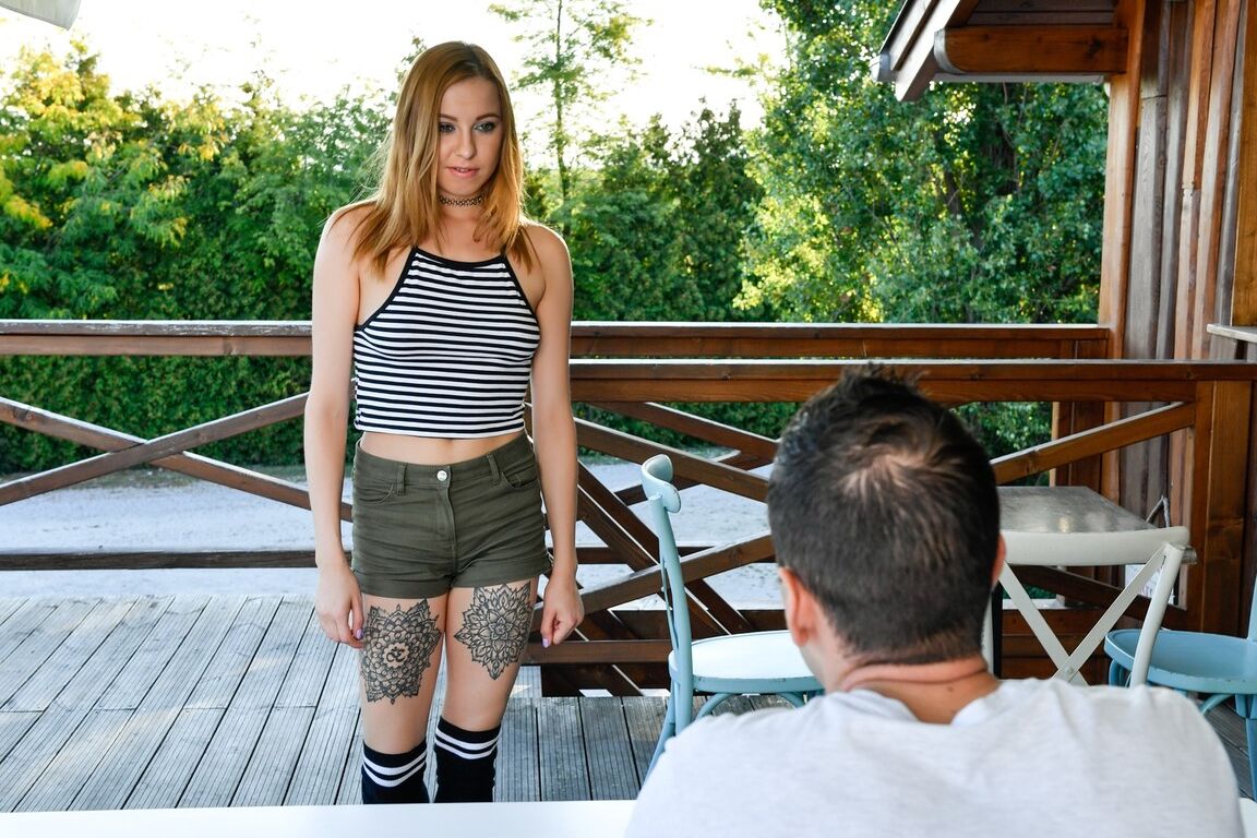 15P A ruiva sexy Molly A leva um longo pau na boca depois do sexo anal