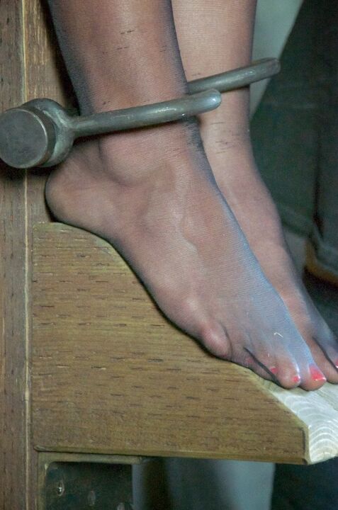 16P Blonde females are brought to tears while being tortured in a dungeon