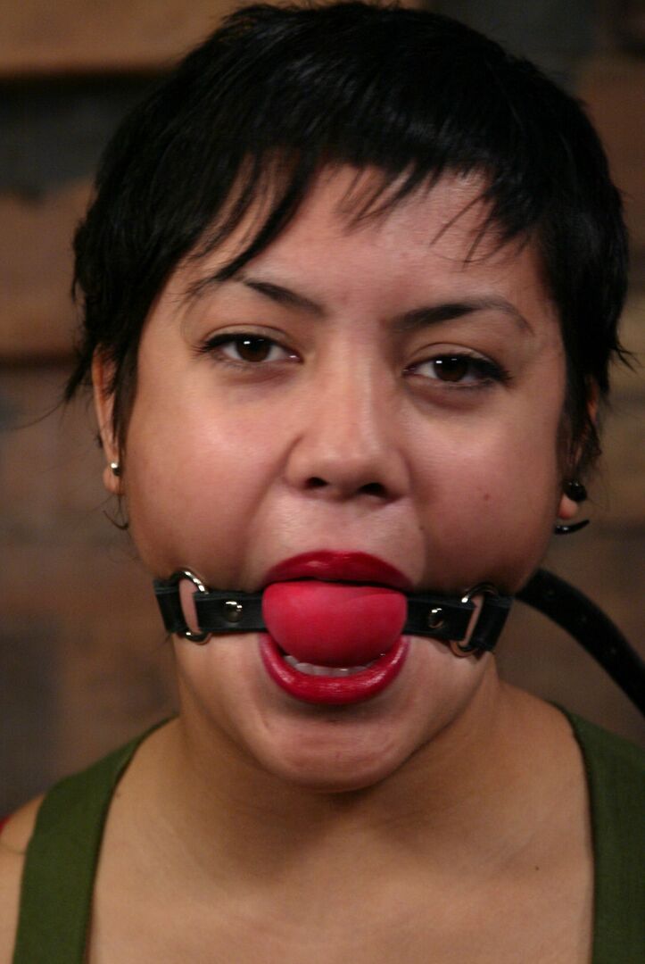 21P Short haired Asian slut gets dominated and tortured by her master