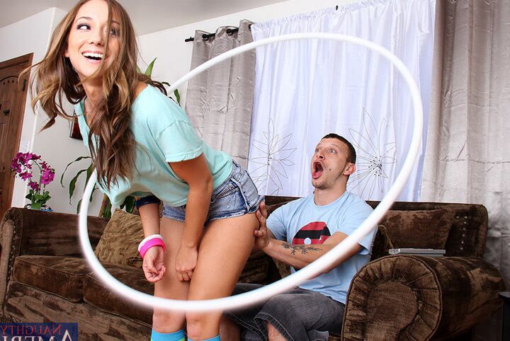 12P Remy LaCroix has her hula hoop ready and is set to go hit up the rave with her
