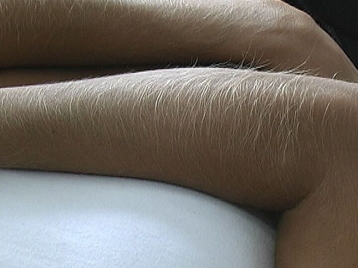 21P Sweet American MILF Lori Anderson exercises and flaunts her hairy body