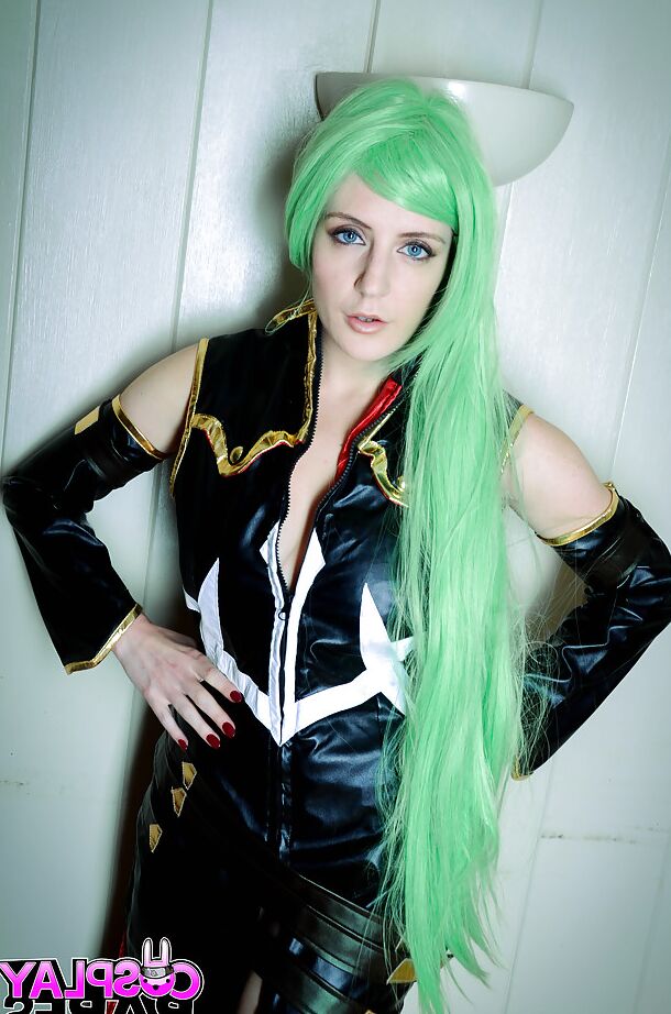 Samantha Bentley, modèle fétichiste européen 16 pièces, dans un ensemble de photos de cosplay sexy