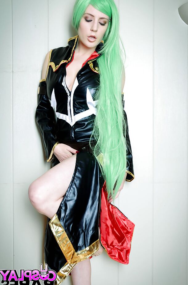 Samantha Bentley, modèle fétichiste européen 16 pièces, dans un ensemble de photos de cosplay sexy