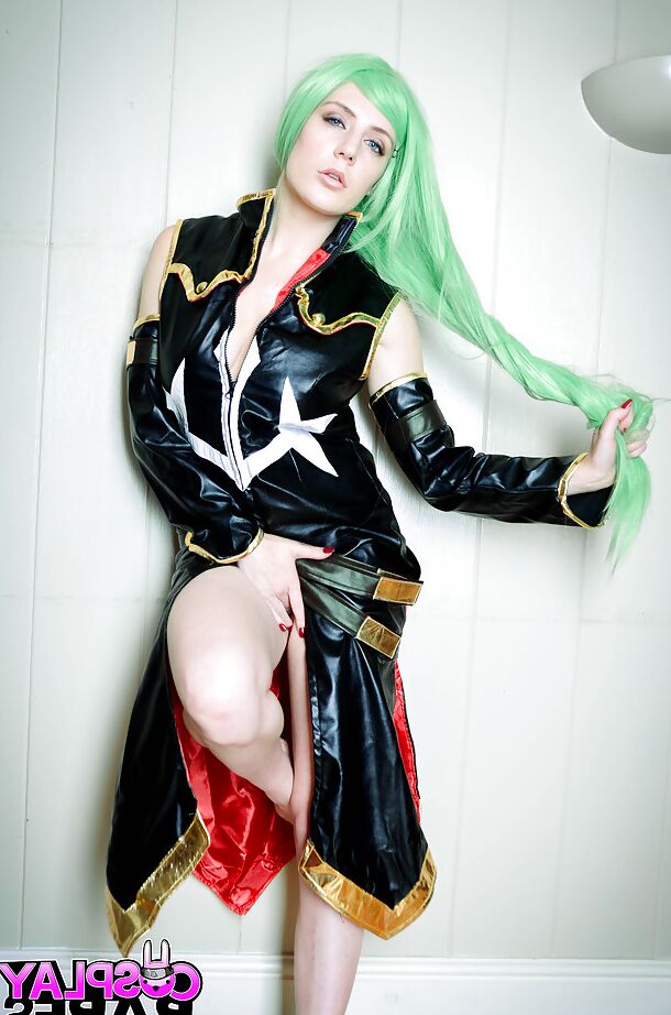 Samantha Bentley, modèle fétichiste européen 16 pièces, dans un ensemble de photos de cosplay sexy