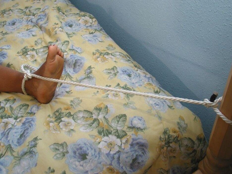 16P Big titted black girl is tied and gagged before being tit fucked