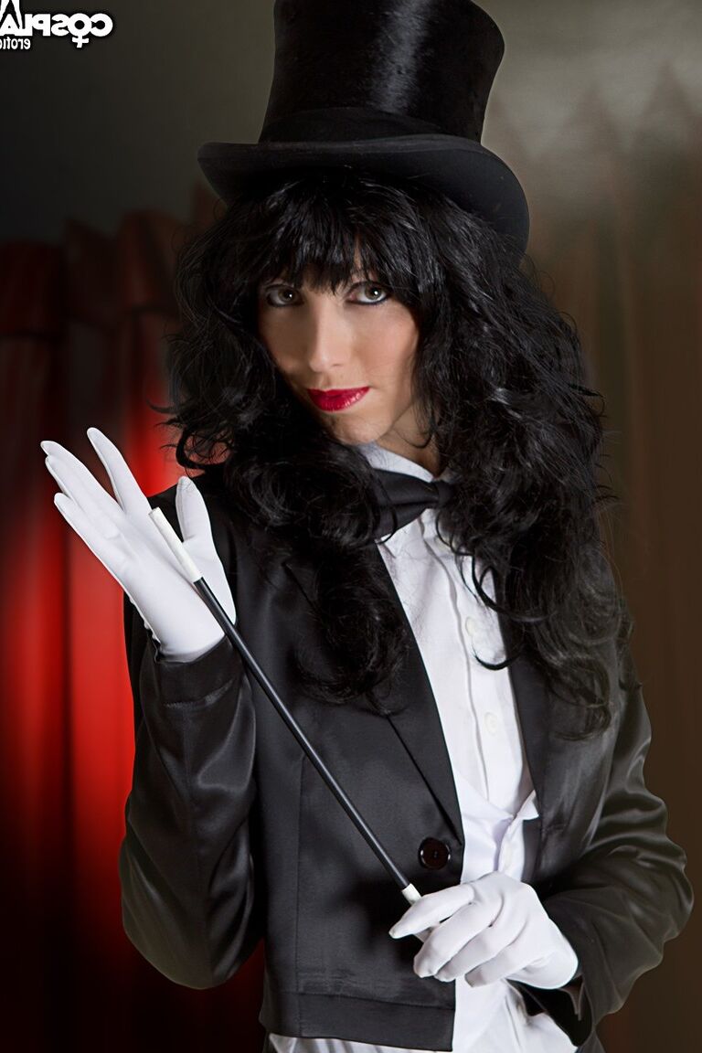 12P Cosplay Erótica Zatanna cosplay nua