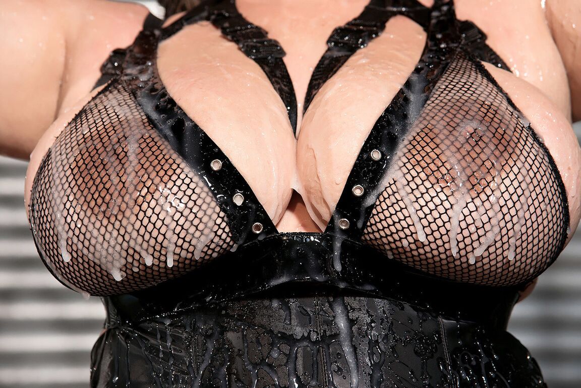 16P Latina BBW Angelina Castro modelos solo em lingerie reveladora