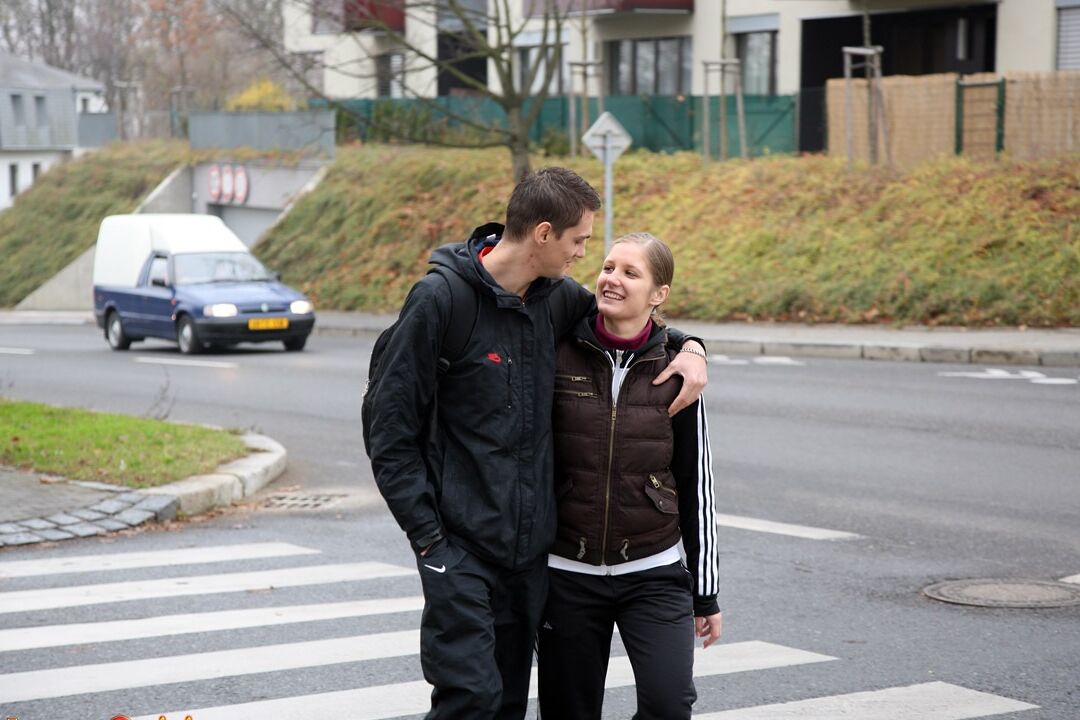15P Young girl gets picked up off the streets and banged hard in just her socks