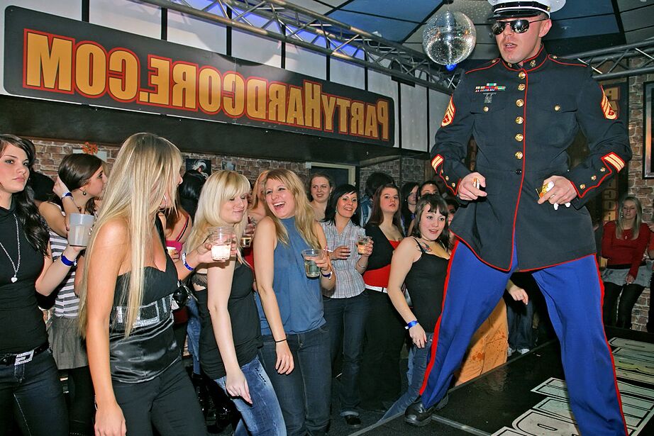 12P Drunk local girls stripping and fucking at the night club