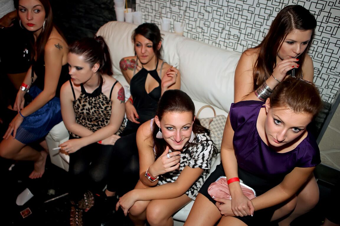 15P Party girls get loose with male strippers after imbibing in alcohol