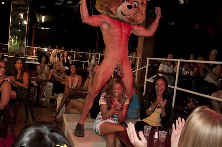 10P Bachelorette party gets wild and crazy when ladies start blowing male dancers