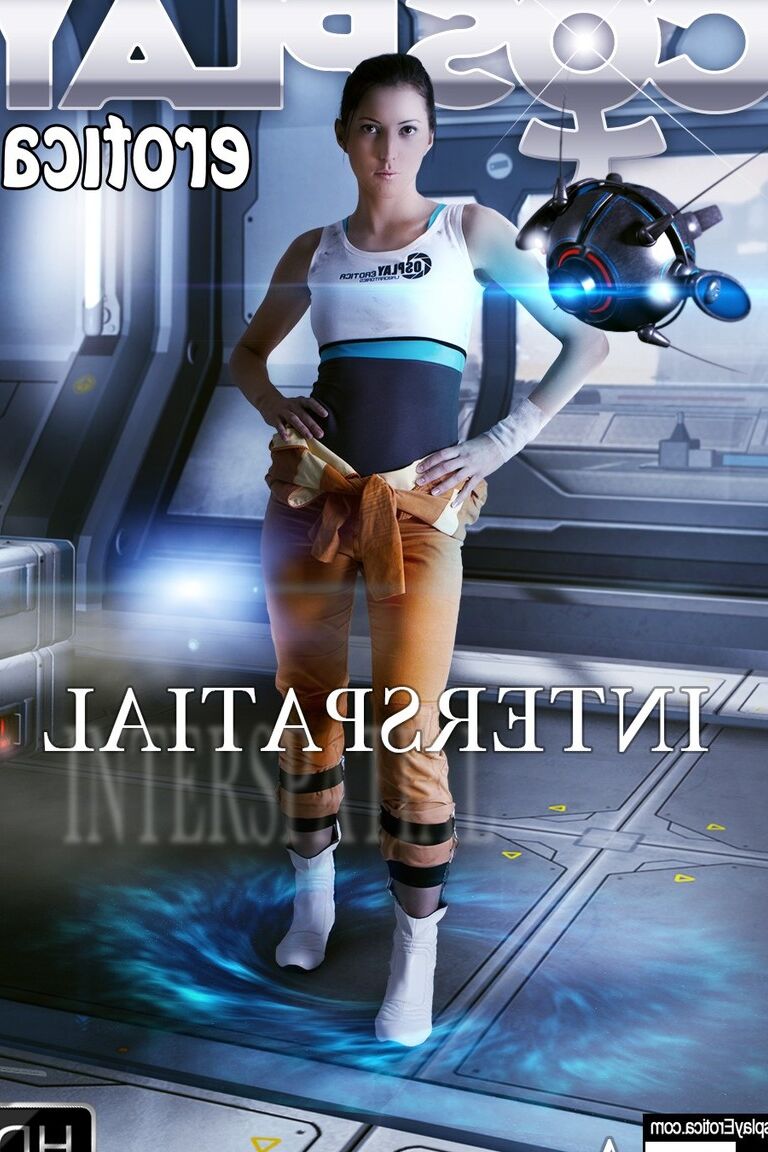12P Cosplay Erótica Chell Portal cosplay nu