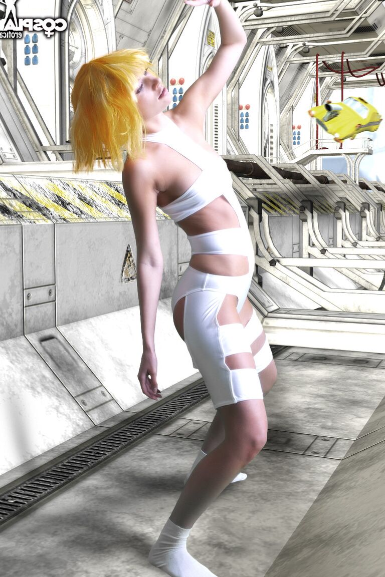 12P Marylin The Sex Element cosplay nu