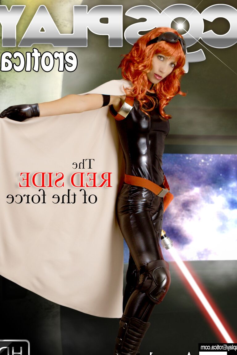 12P Cosplay Erótica Mara Jade Skywalker cosplay nu
