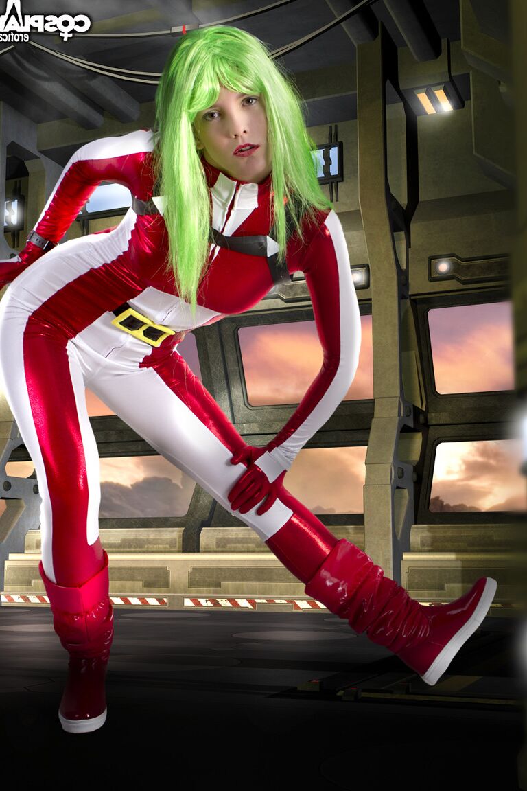 12P Cosplay Erótico Miriya Robotech cosplay nu
