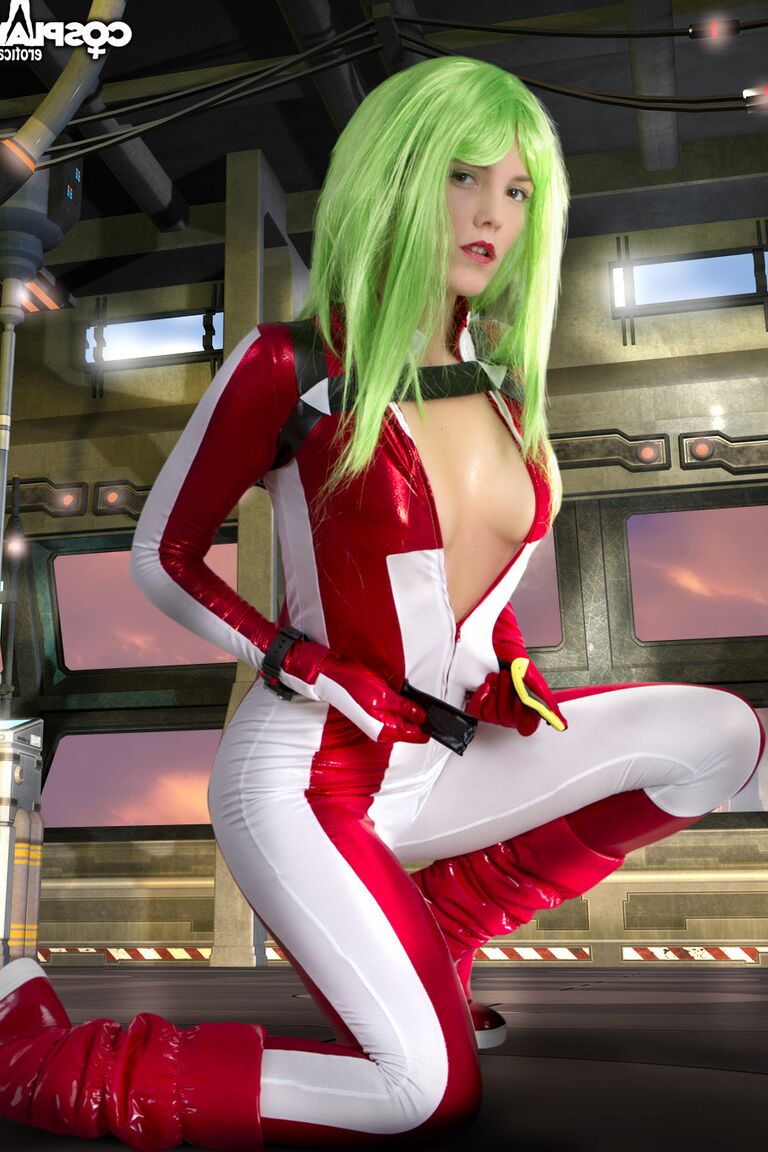 12P Cosplay Erótico Miriya Robotech cosplay nu