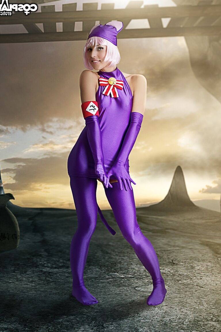 12P Meow Little Monica Story cosplay desnuda
