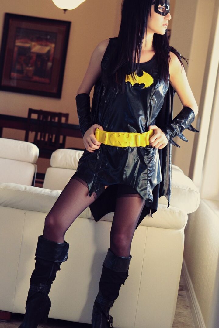15P This Years Model Catie Minx is Garbage Bag Girl