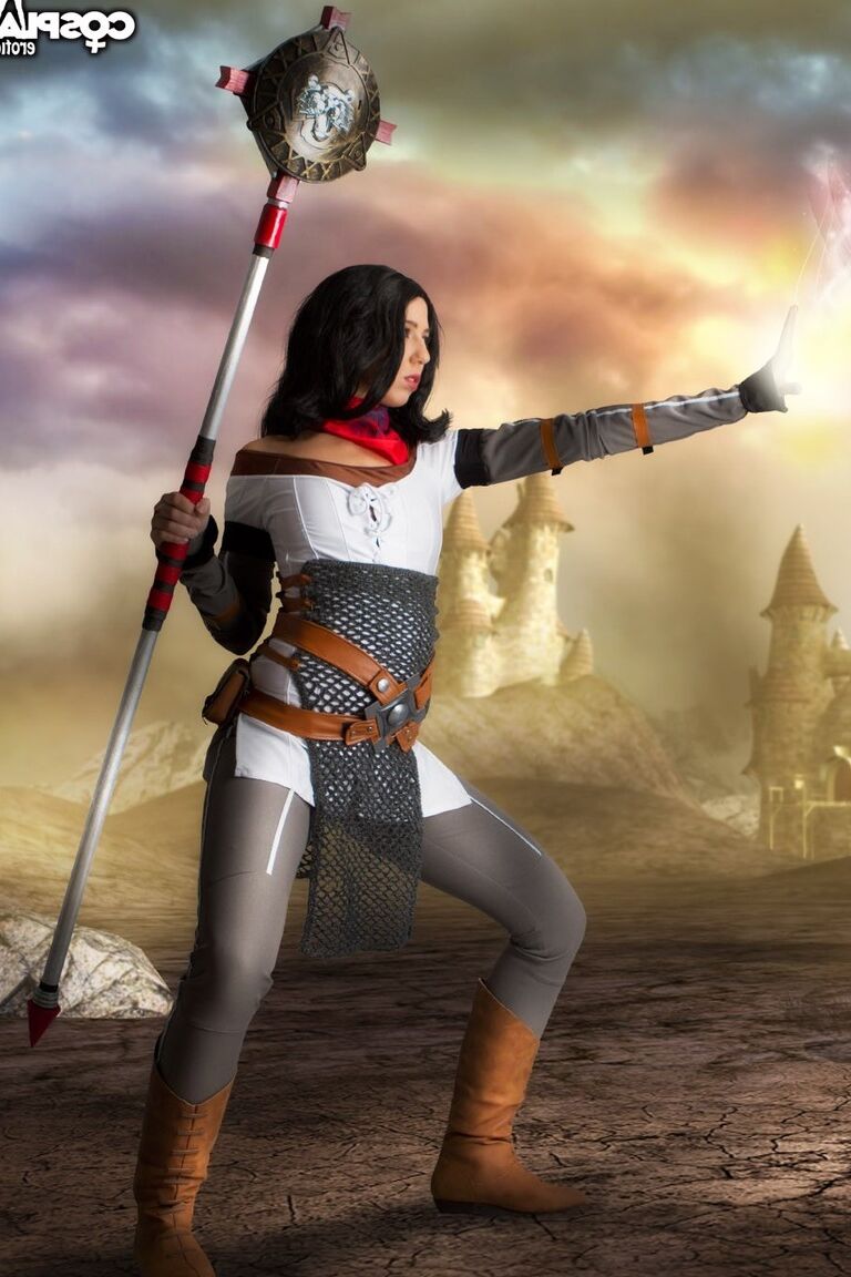 12P Cosplay Erotik Bethany Dragon Age nacktes Cosplay