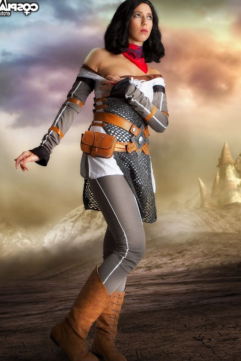 12P Cosplay Erotik Bethany Dragon Age nacktes Cosplay