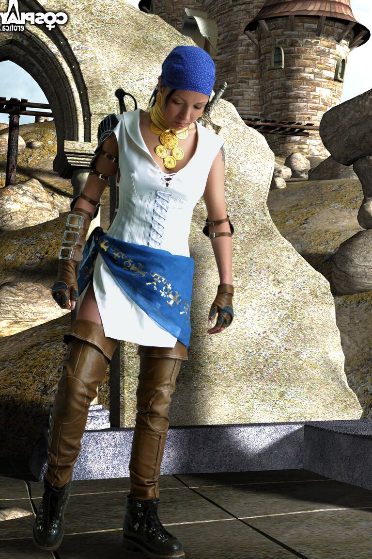 12P Cosplay Erotik Isabela Dragon Age 2 nacktes Cosplay