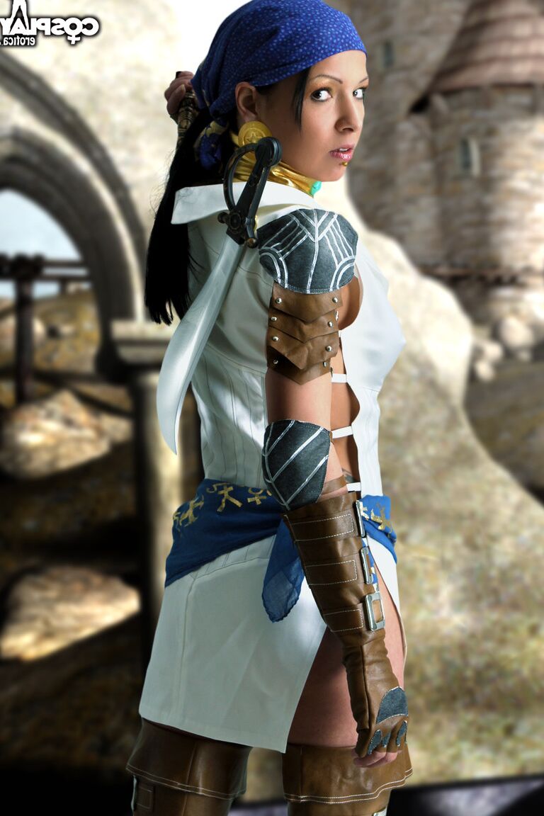 12P Cosplay Erotik Isabela Dragon Age 2 nacktes Cosplay