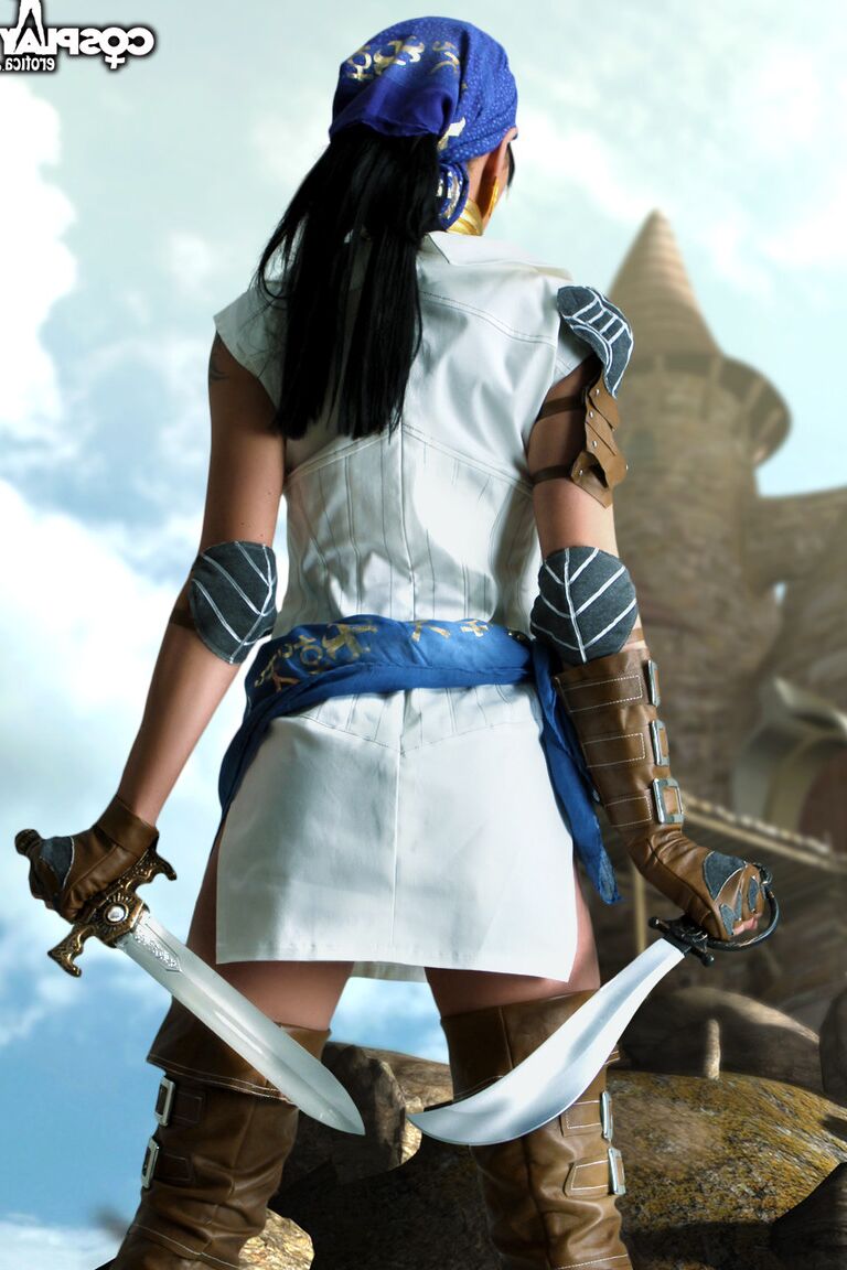 12P Cosplay Erotik Isabela Dragon Age 2 nacktes Cosplay