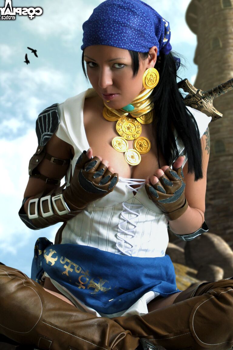 12P Cosplay Erotik Isabela Dragon Age 2 nacktes Cosplay