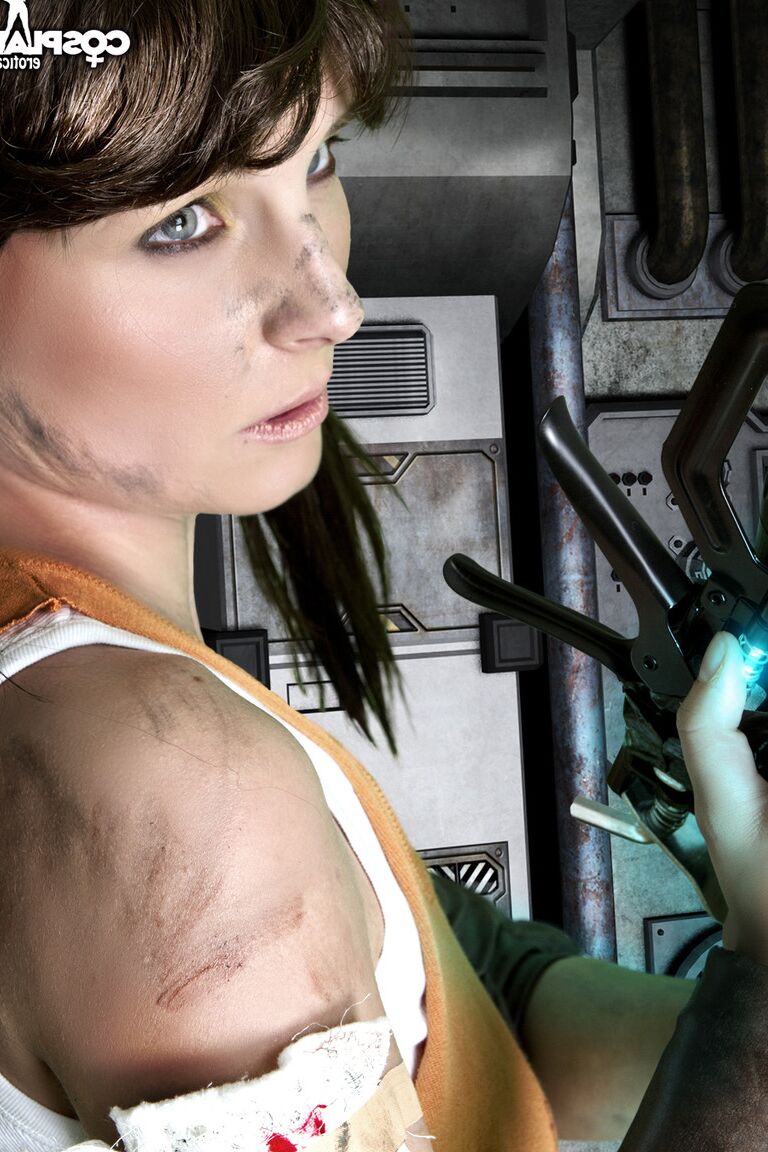 12P Cosplay Erotica Ellie Dead Space cosplay nu