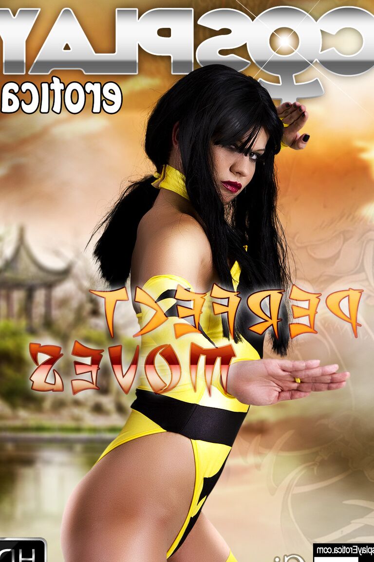 12P Cosplay Érotique Tanya Mortal Kombat cosplay nu