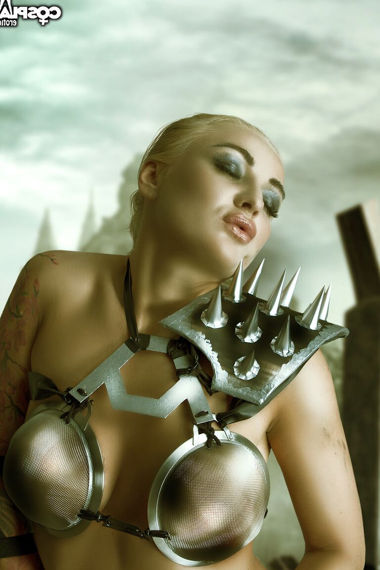 12P Cosplay Erótica Raider Fallout cosplay desnudo