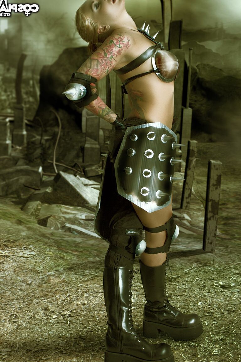 12P Cosplay Erótica Raider Fallout cosplay desnudo