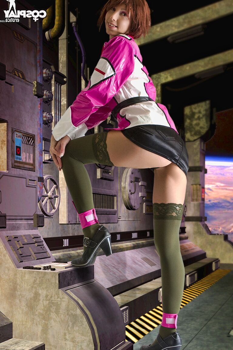 12P Lunamaria Hawke Gundam Seed Destiny nacktes Cosplay
