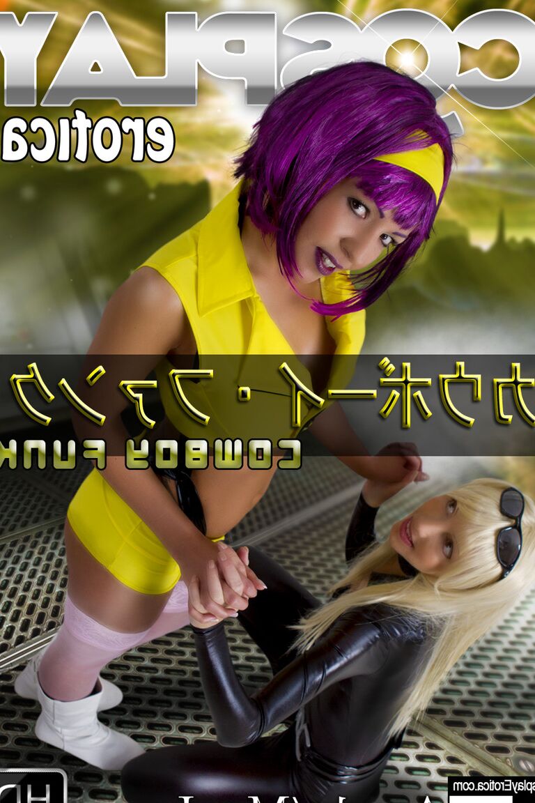 12P Julia contre Fay Valentine Cowboy Bebop cosplay nu