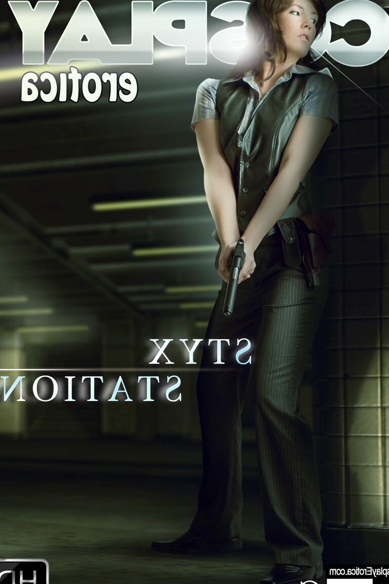 12P Helena Harper Resident Evil 6 cosplay nua