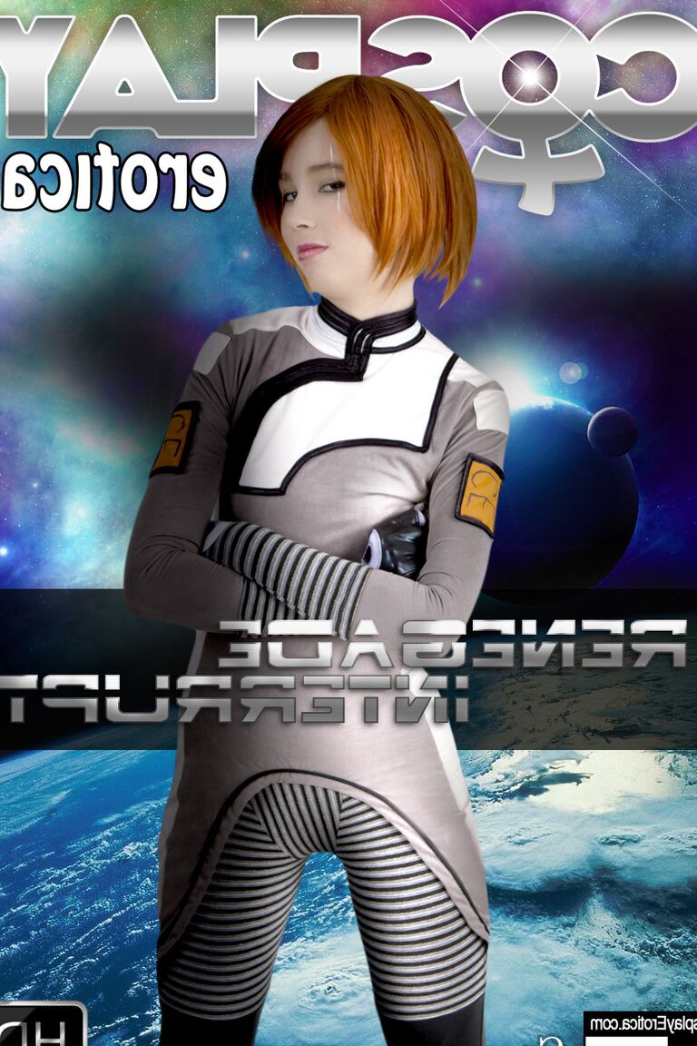 12P weibliches Sephard Mass Effect Nackt-Cosplay