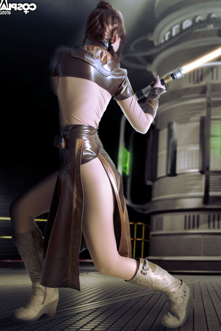 12P Bastila Shan Star Wars cosplay nu