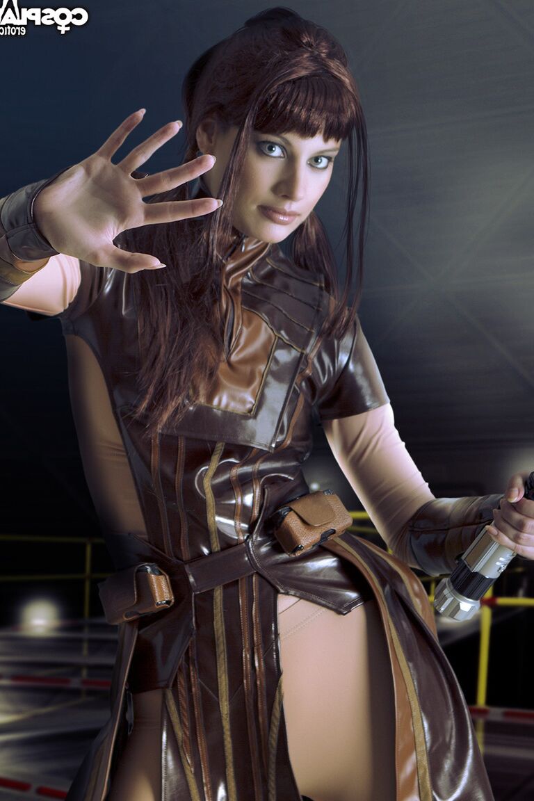 12P Bastila Shan Star Wars cosplay nu