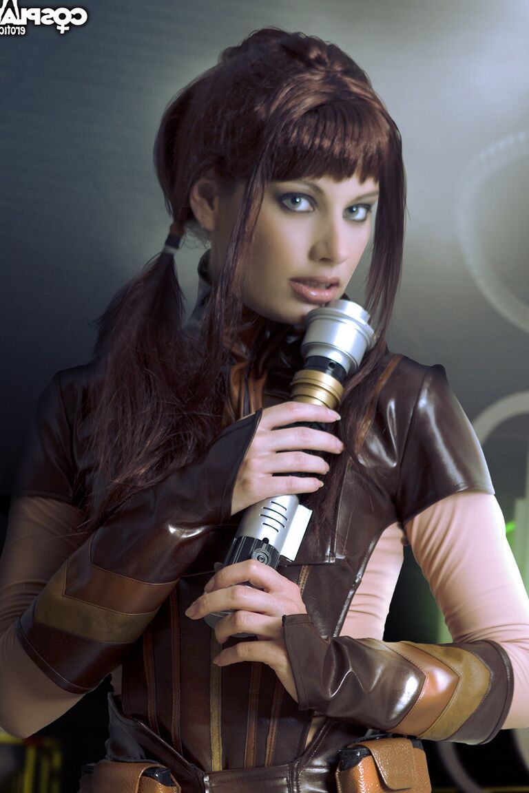 12P Bastila Shan Star Wars cosplay nu